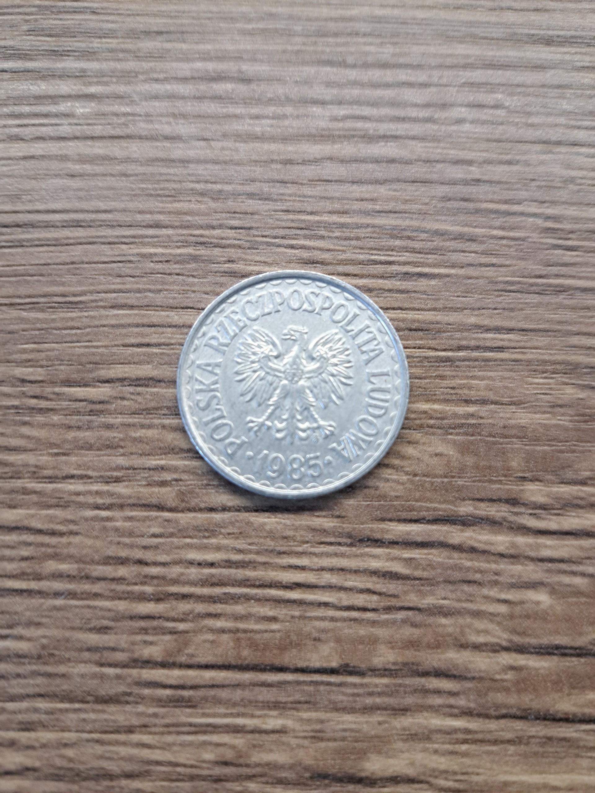 Lenkija 1 zlotas 1985