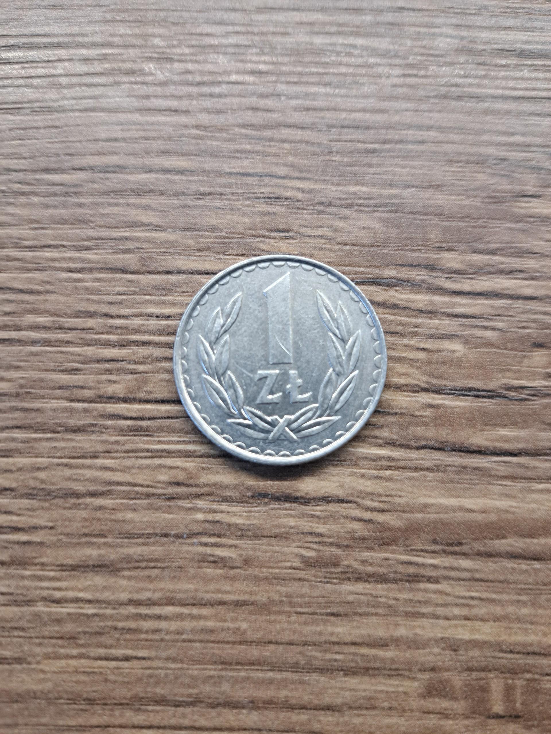 Lenkija 1 zlotas 1986