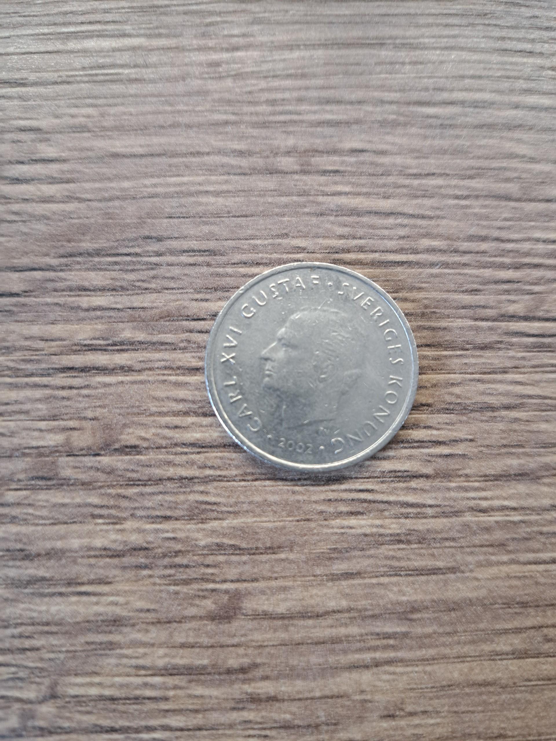 Svedija 1 krona 2002