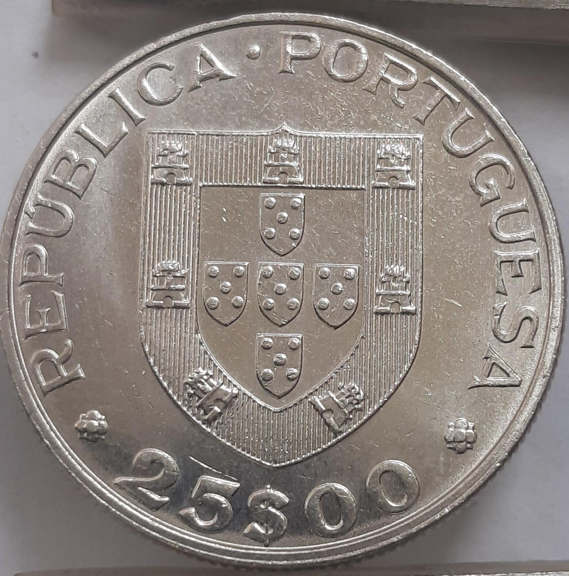 Portugalija 25 Eskudai 1986 KM#635 Proginė (3468)