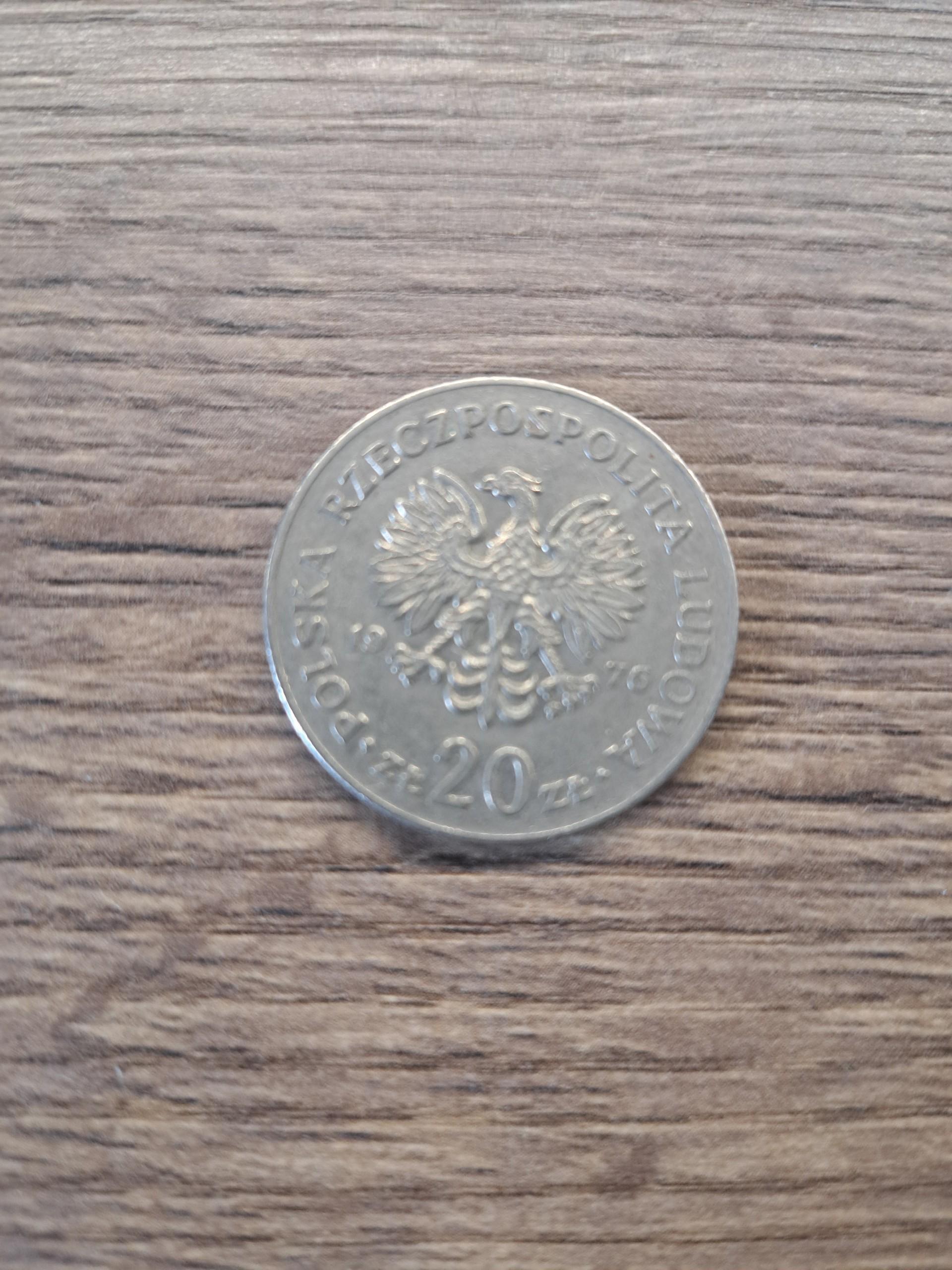 Lenkija 20 zlotu 1976