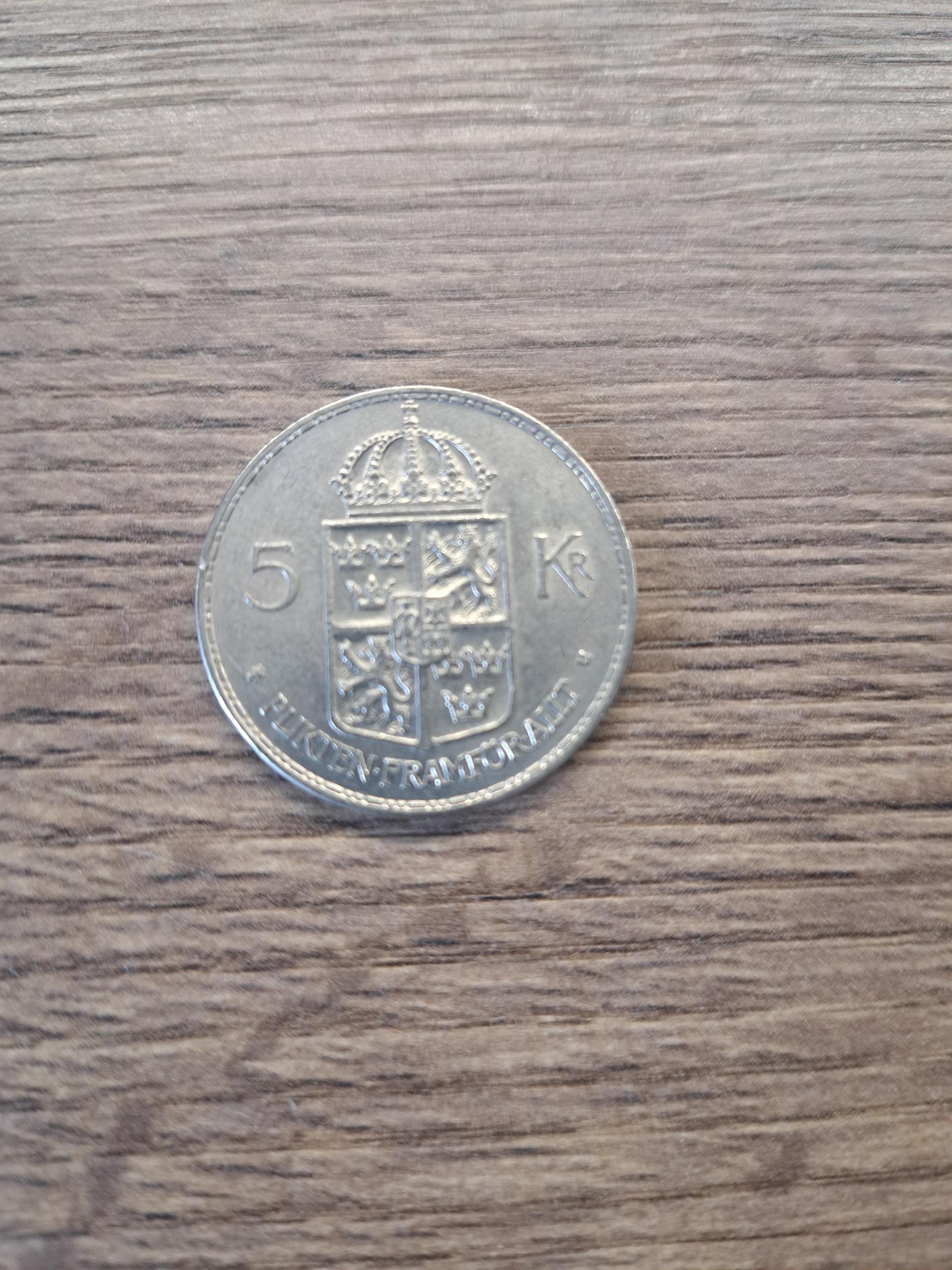 Svedija 5 kronos 1973