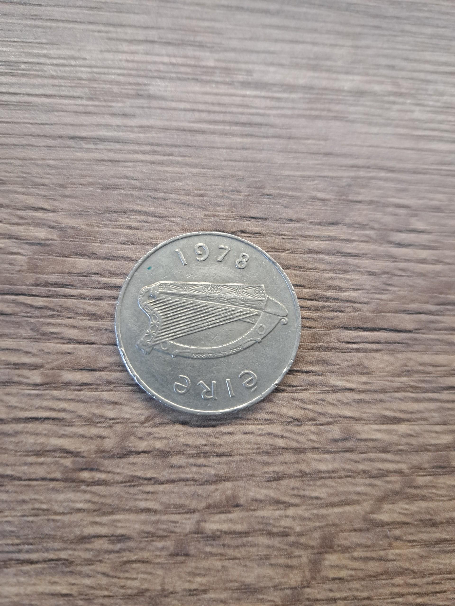 Airija 10 pensu 1978