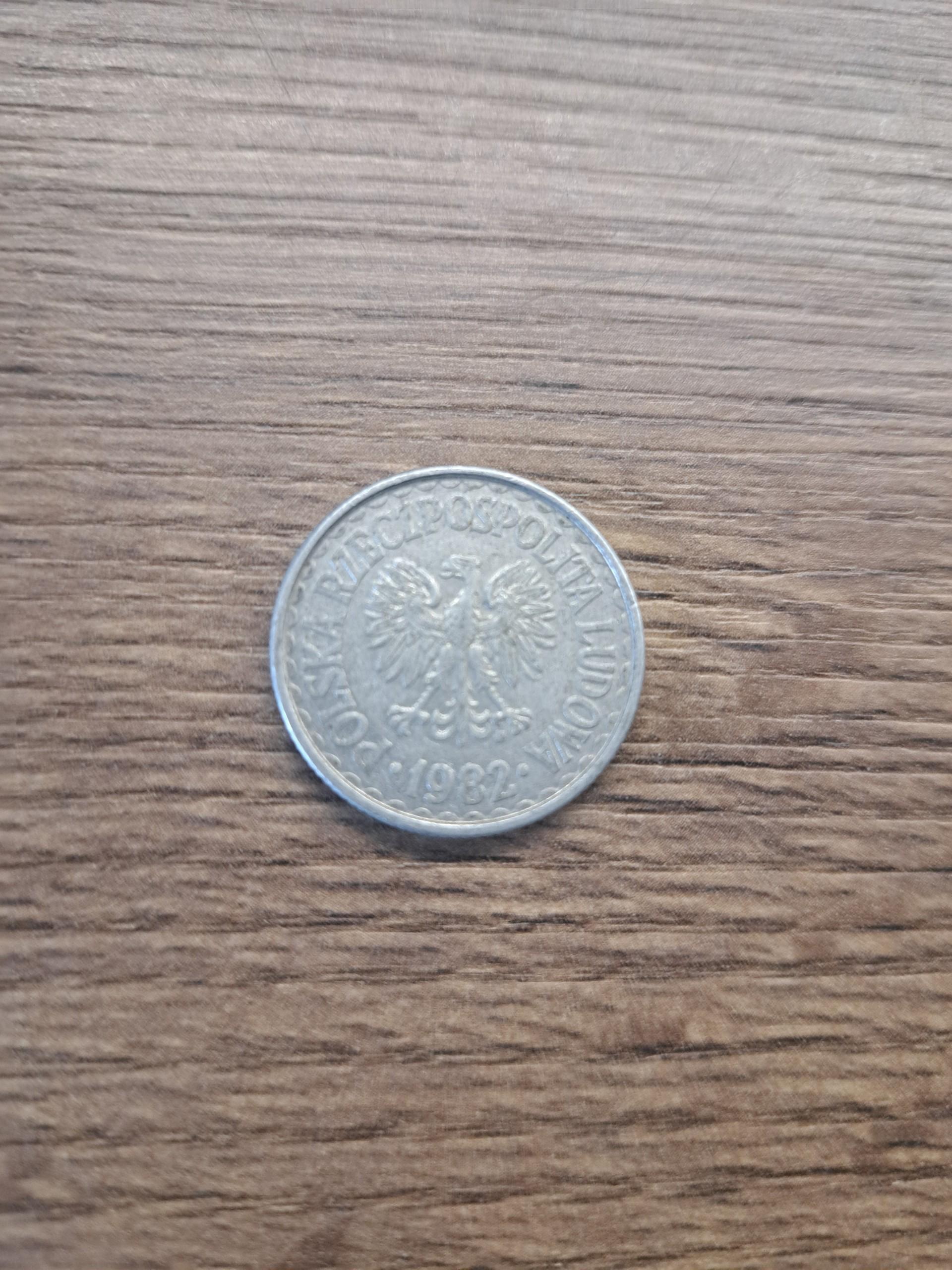 Lenkija 1 zlotas 1982