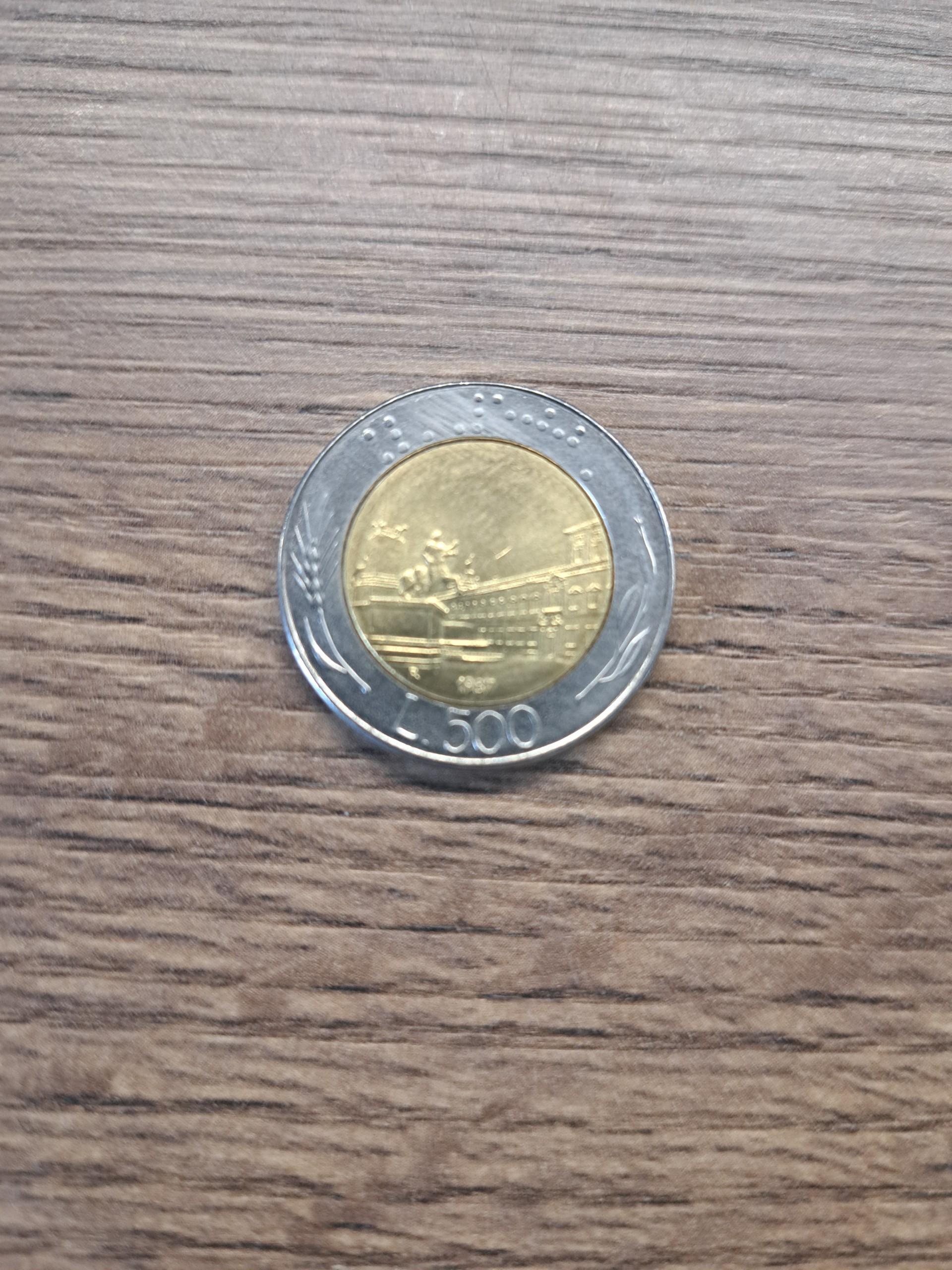 Italija 500 liru 1987