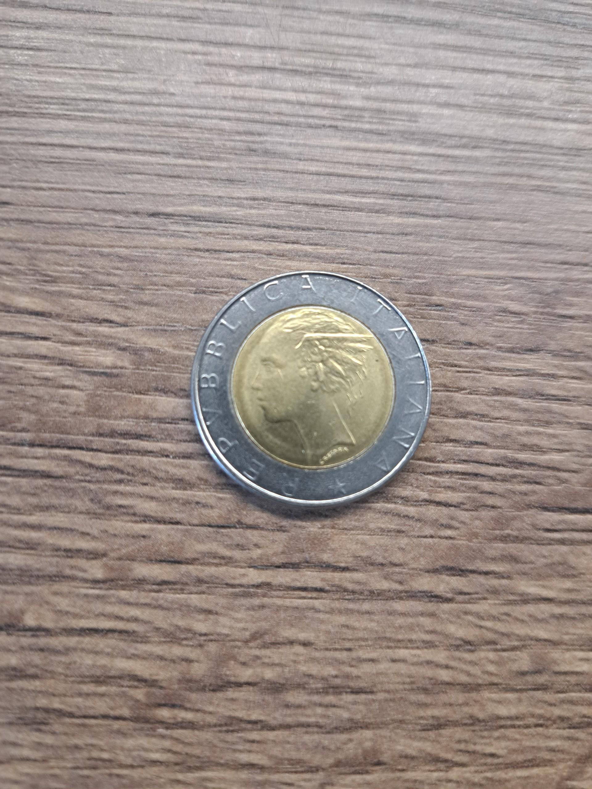 Italija 500 liru 1987