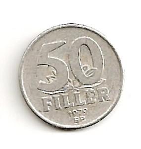 Vengrija. 50 filerių ( 1978 ) XF