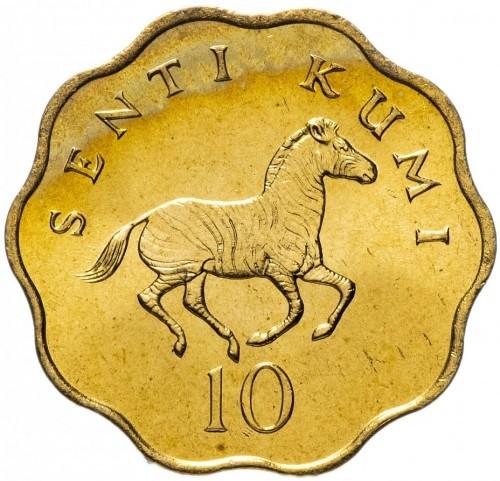 Tanzanija 10 sentų, 1984