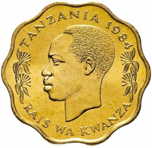 Tanzanija 10 sentų, 1984