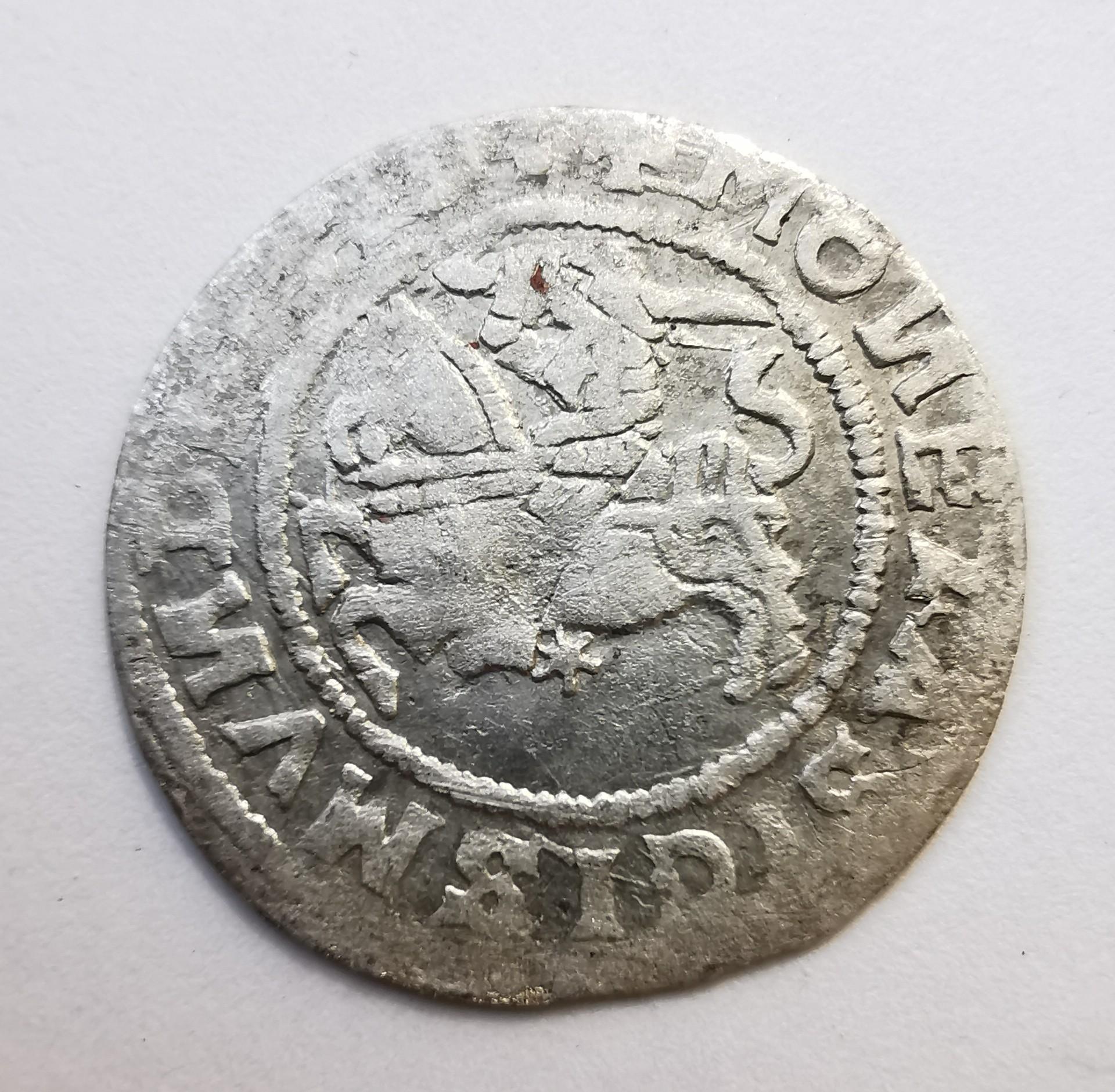 Retas Žygimanto Senojo 1519 pusgrašis LITANIE