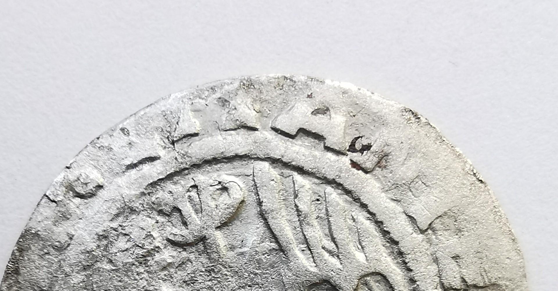 Retas Žygimanto Senojo 1519 pusgrašis LITANIE
