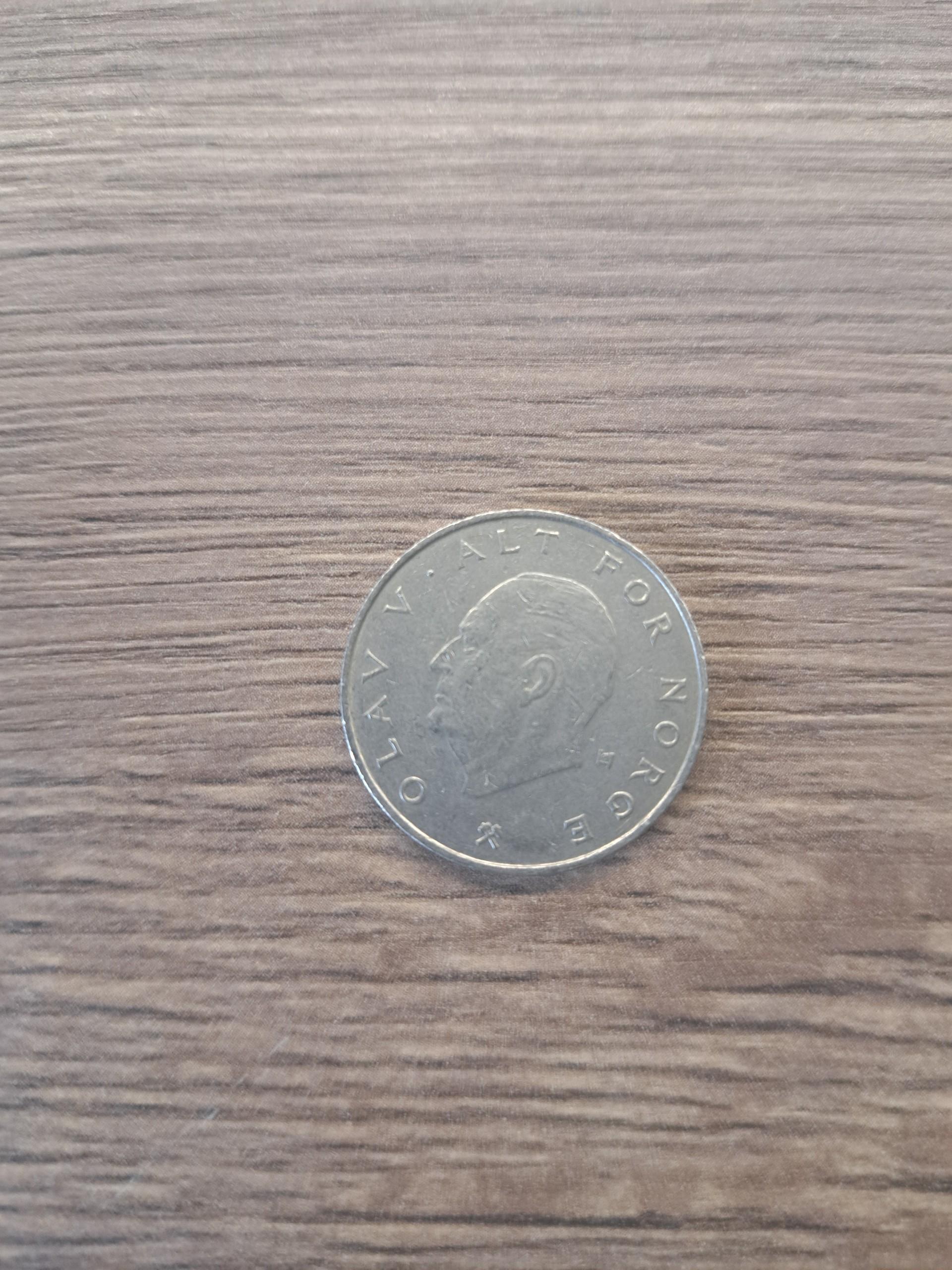 Norvegyja 1 krona 1977