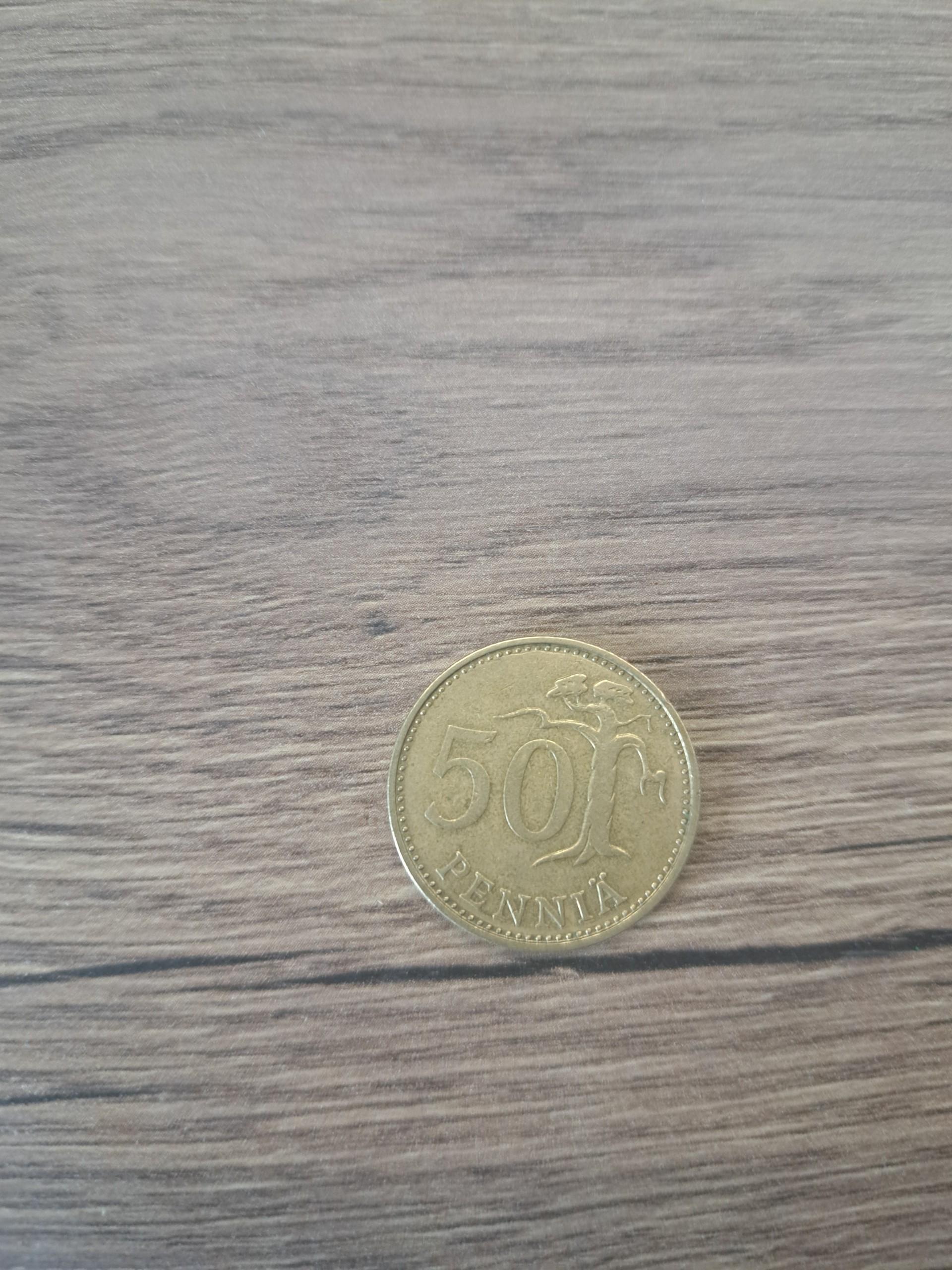 Suomija 50 pensu 1971