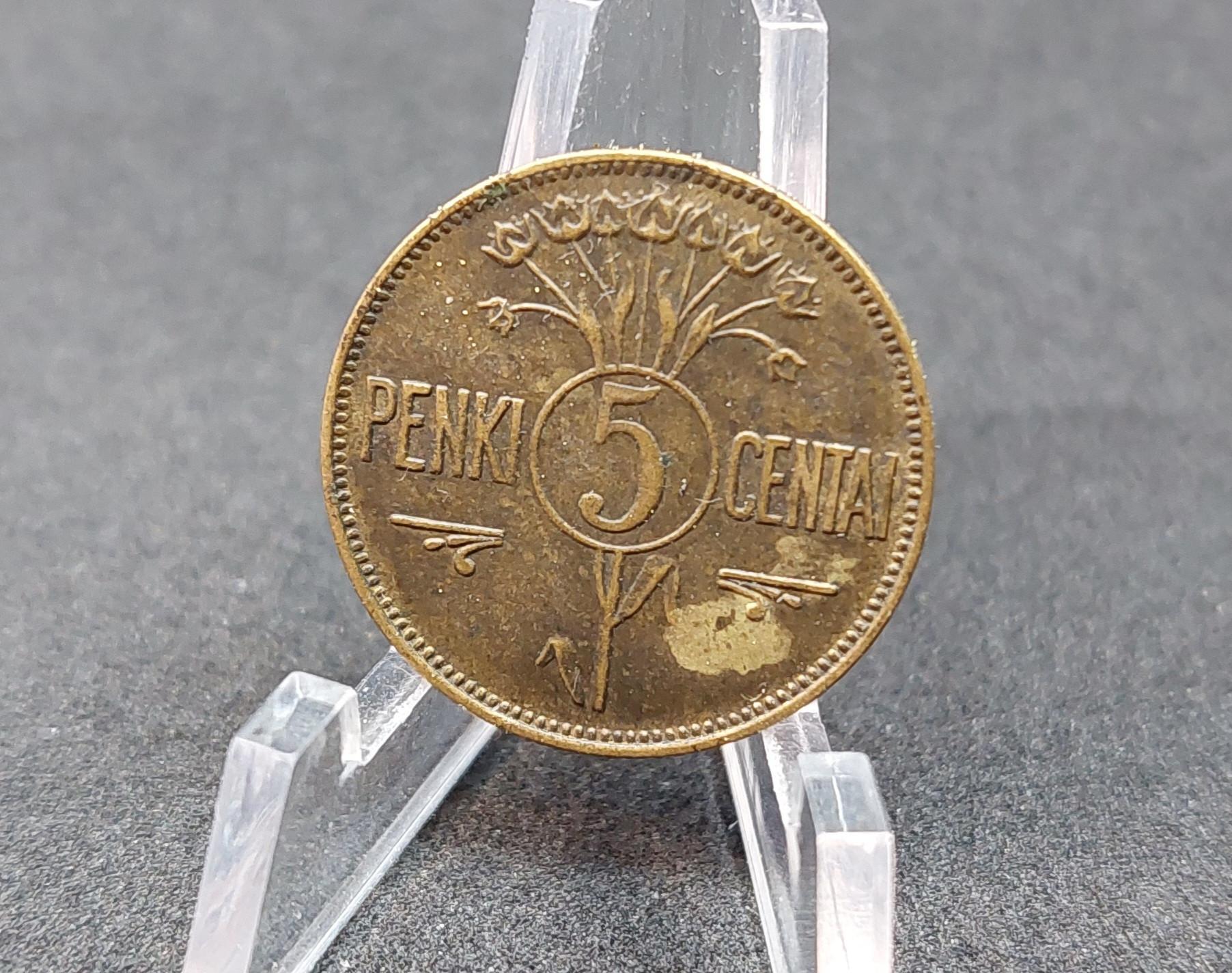 Tarpukario Lietuvos Penki Centai 1925