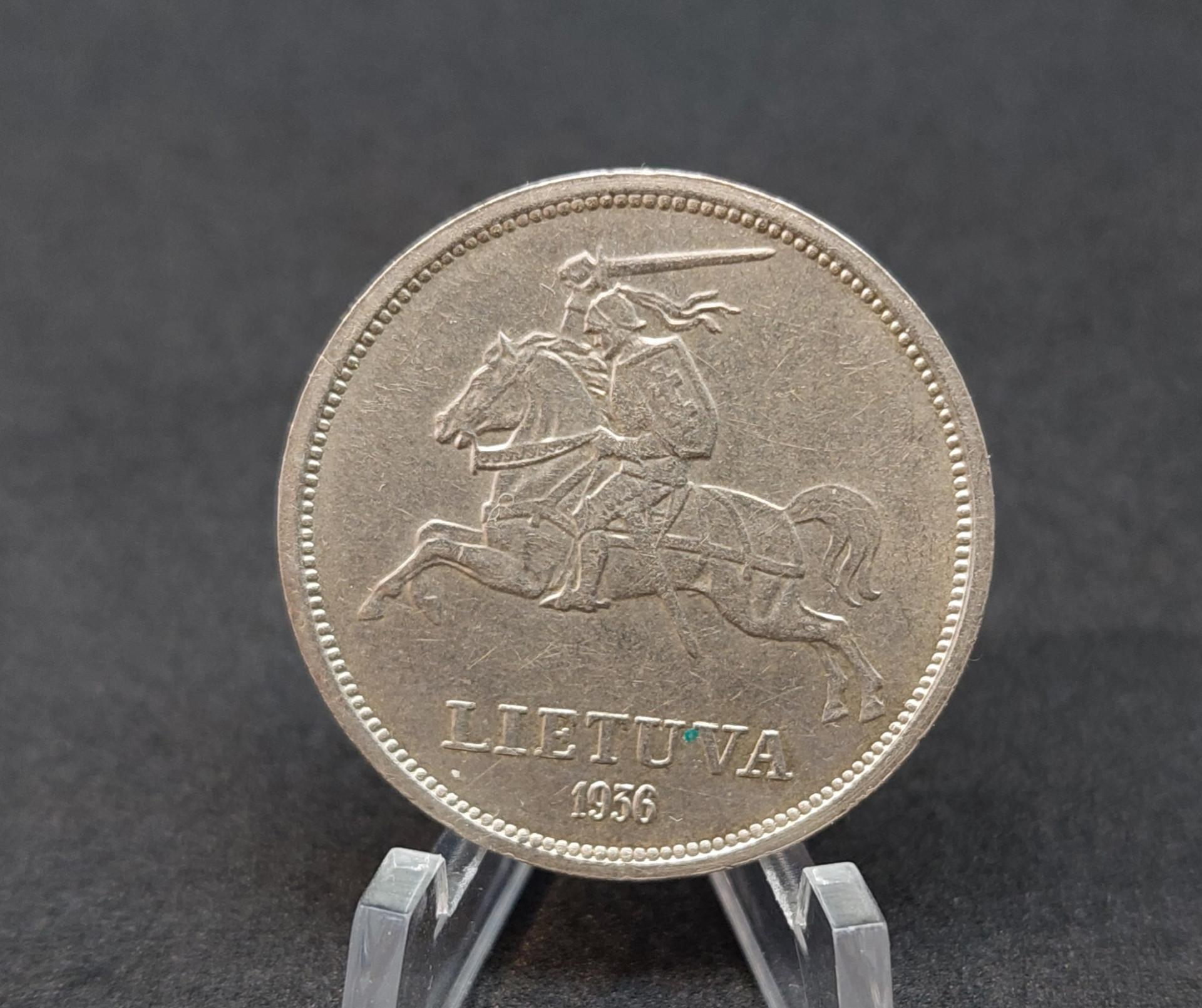 1936 Penki Litai Basanavičius