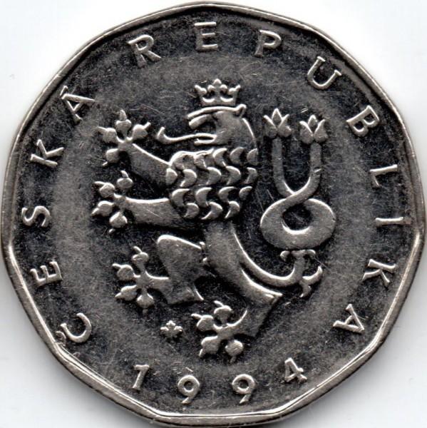 Čekija, 2 kronos, 1994m.