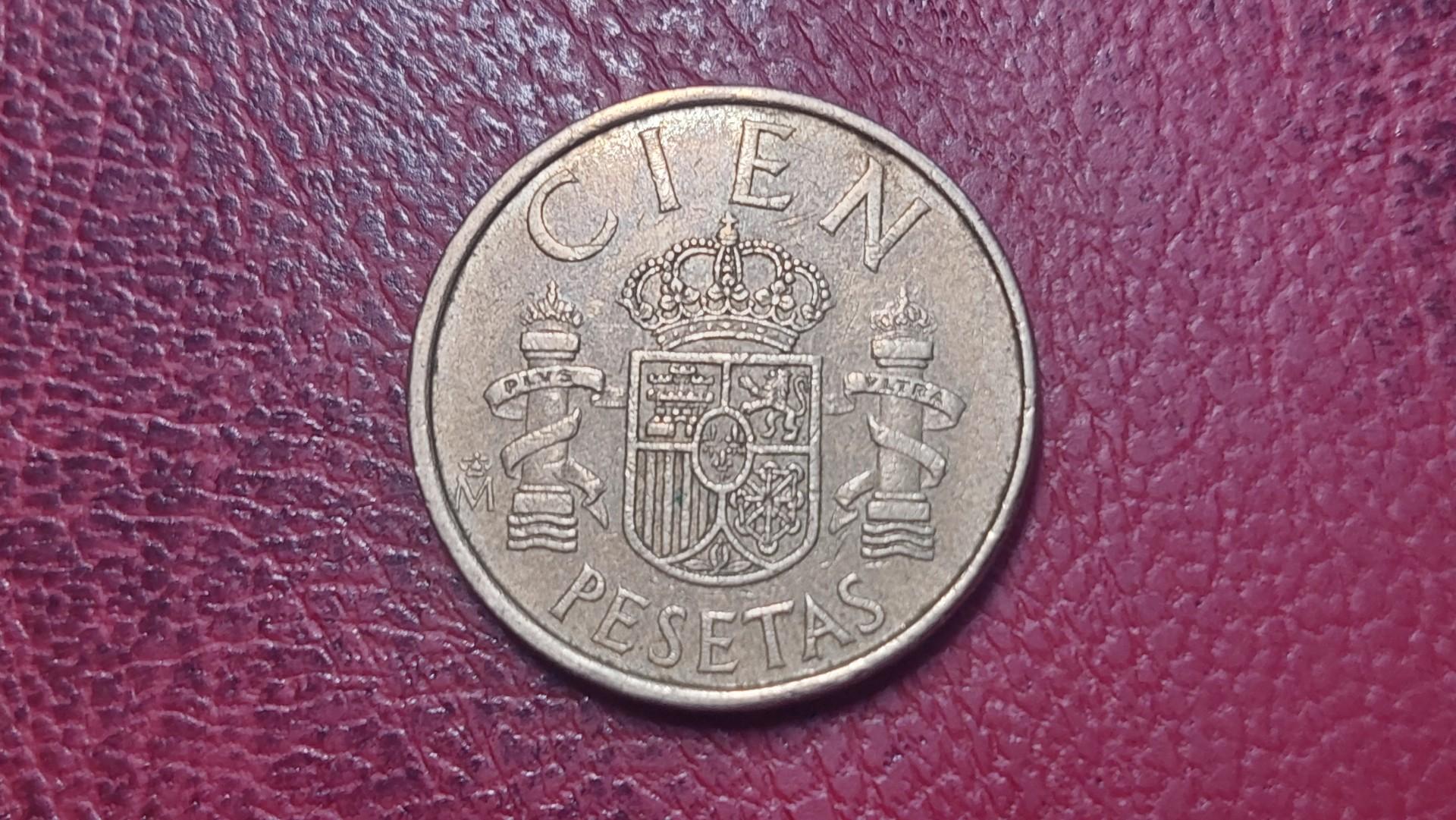 Ispanija 100 pesetų, 1982 KM# 826