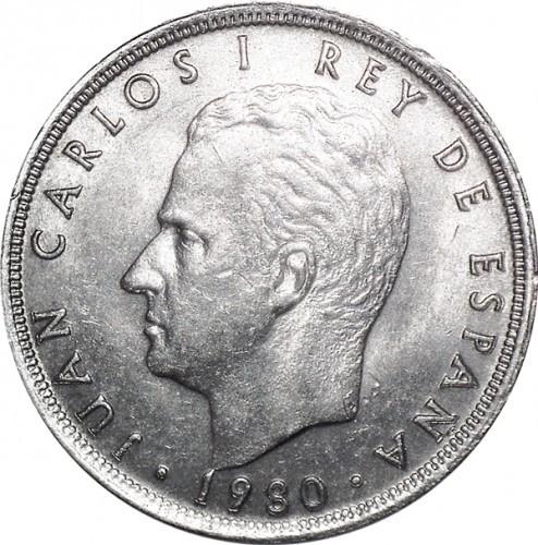 Ispanija, 5 pesetos, 1980m. 