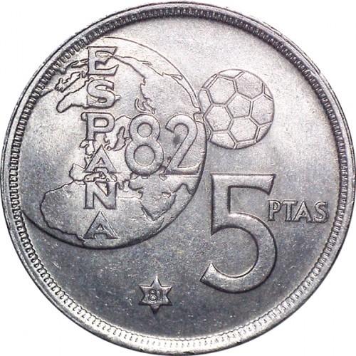 Ispanija, 5 pesetos, 1980m. 
