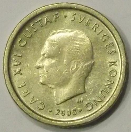 Švedija, 10 kronų, 2006m.