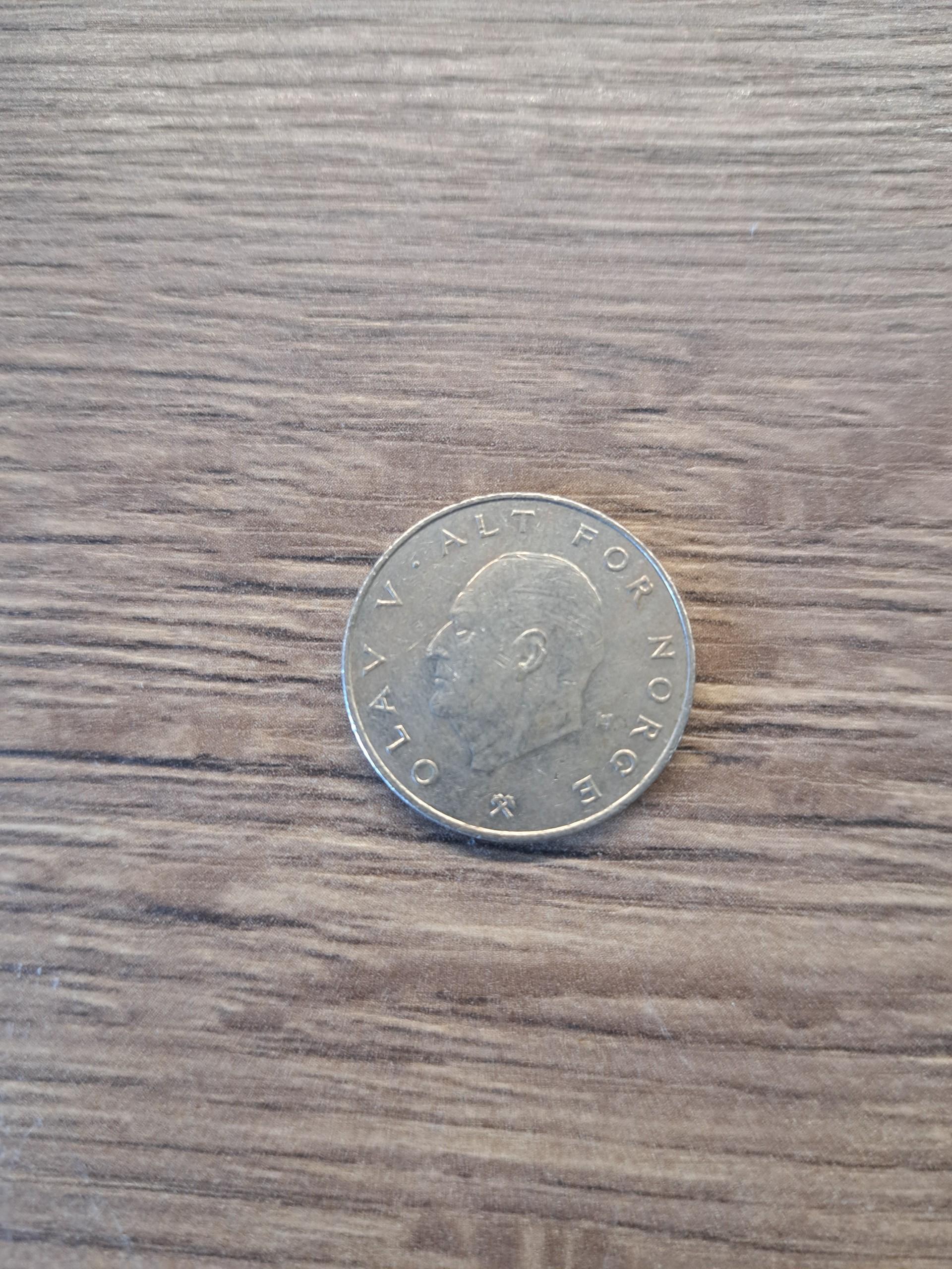 Norvegija 1 krona 1982