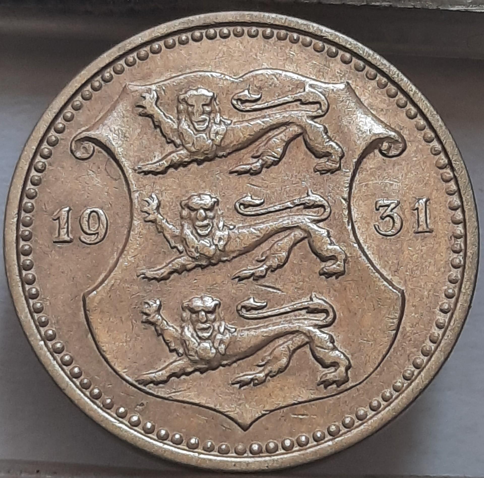 Estija 10 Sentų 1931 KM#12 (3861)