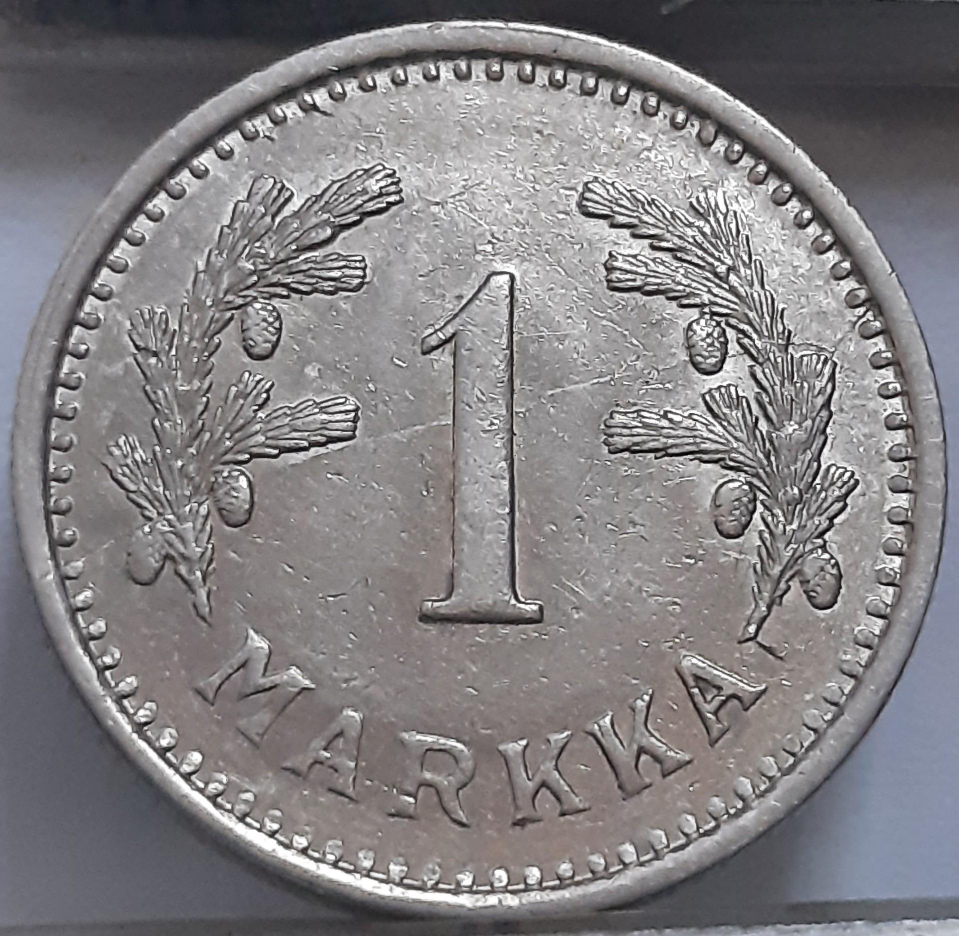 Suomija 1 Markė 1932 KM#30 (3873)
