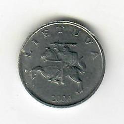 2000 metų 1 Litas PADIRBINYS