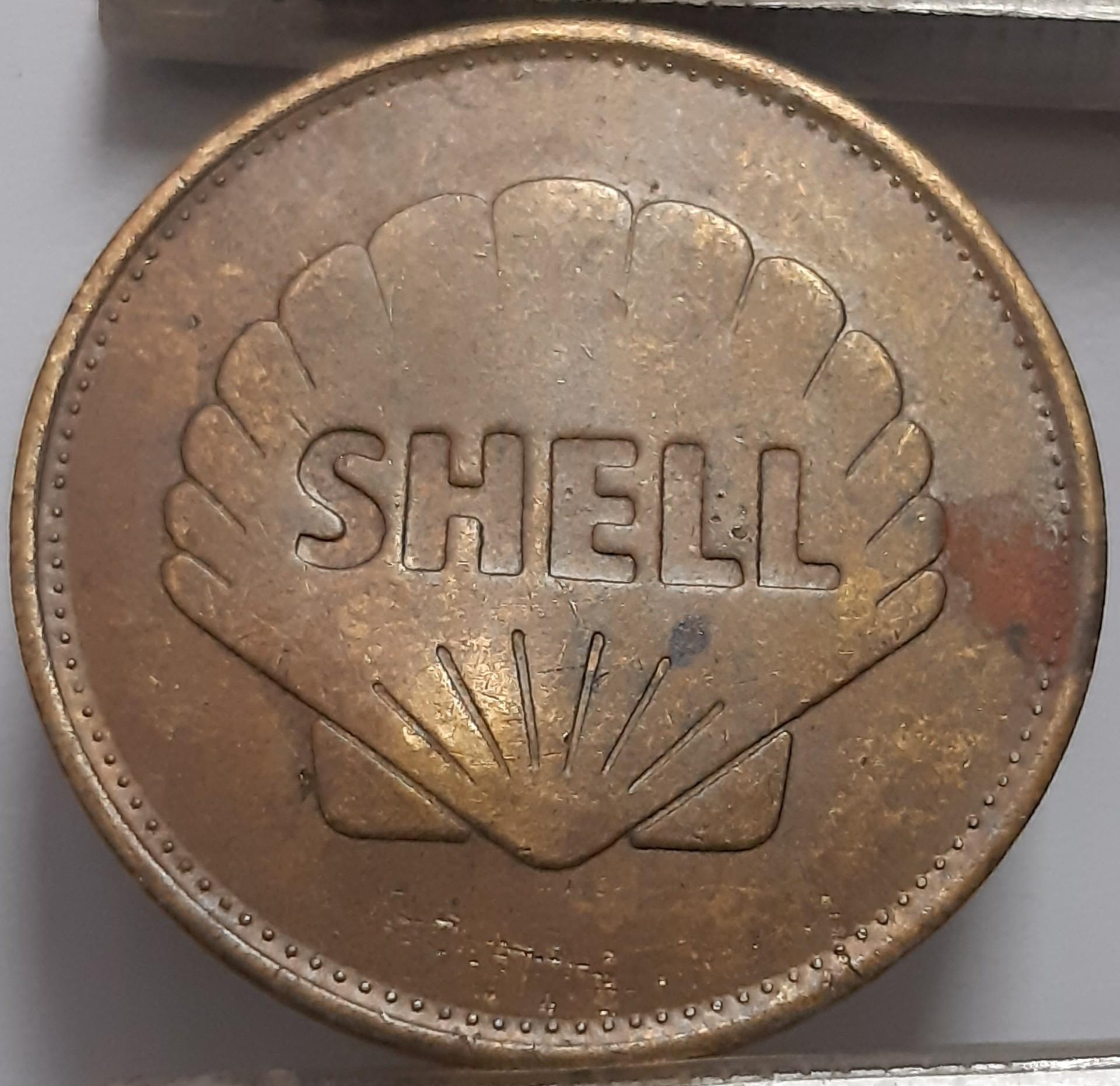 Danija SHELL Token Žmogus mėnulį N#266379 1969 (3882)