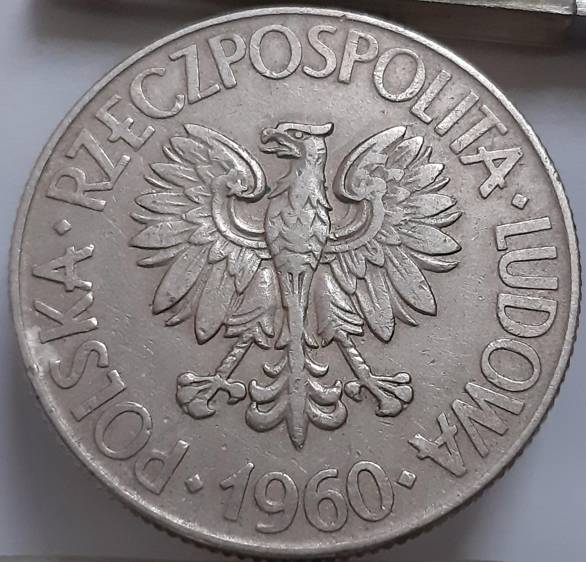 Lenkija 10 zlotų 1960 Y#50 (3965)