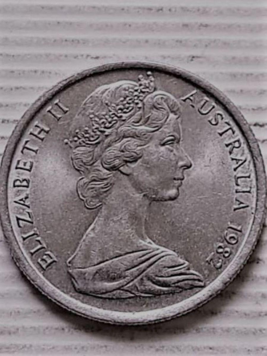 Australija 5 centai 1982