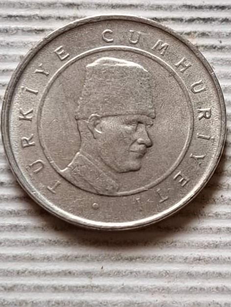 Turkija 10 naujųjų kurušų 2005