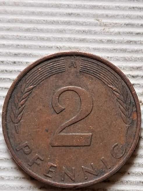 Vokietija 2 pfenigai 1995 A