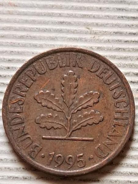 Vokietija 2 pfenigai 1995 A