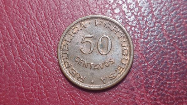 Mozambikas 50 sentavų, 1957 KM# 81