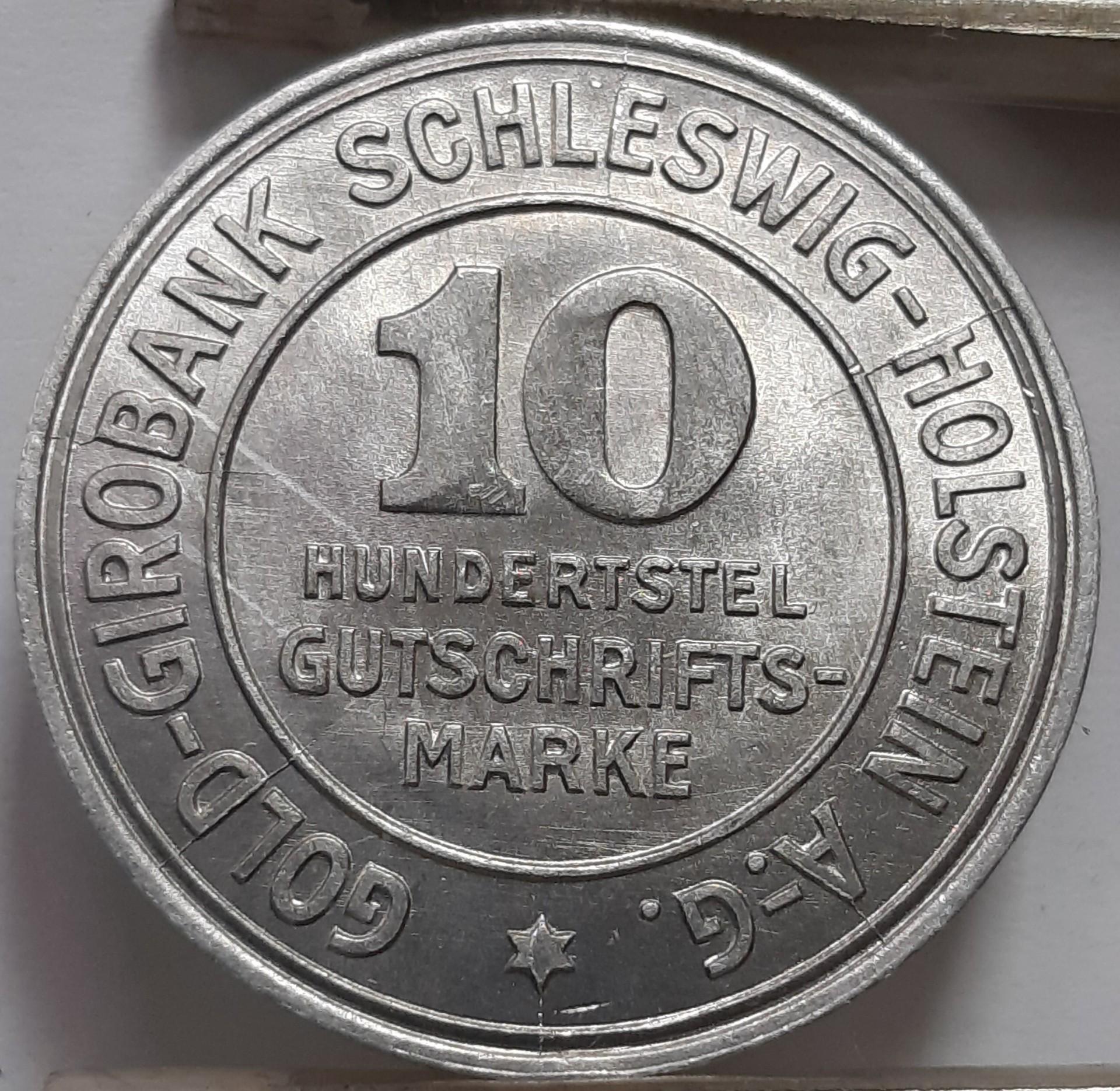 Vokietija 10/100 Markės 1923 N#25050 error (4253)