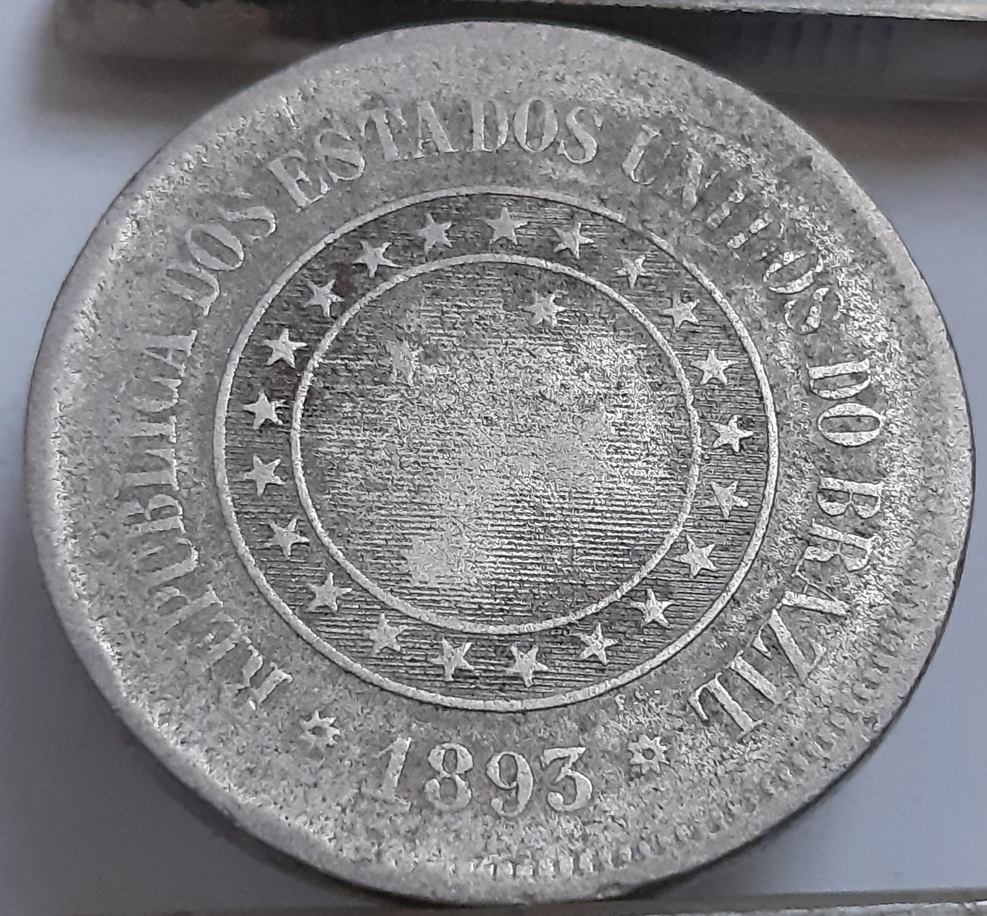 Brazilija 100 Realų 1893 KM#492 (4335)