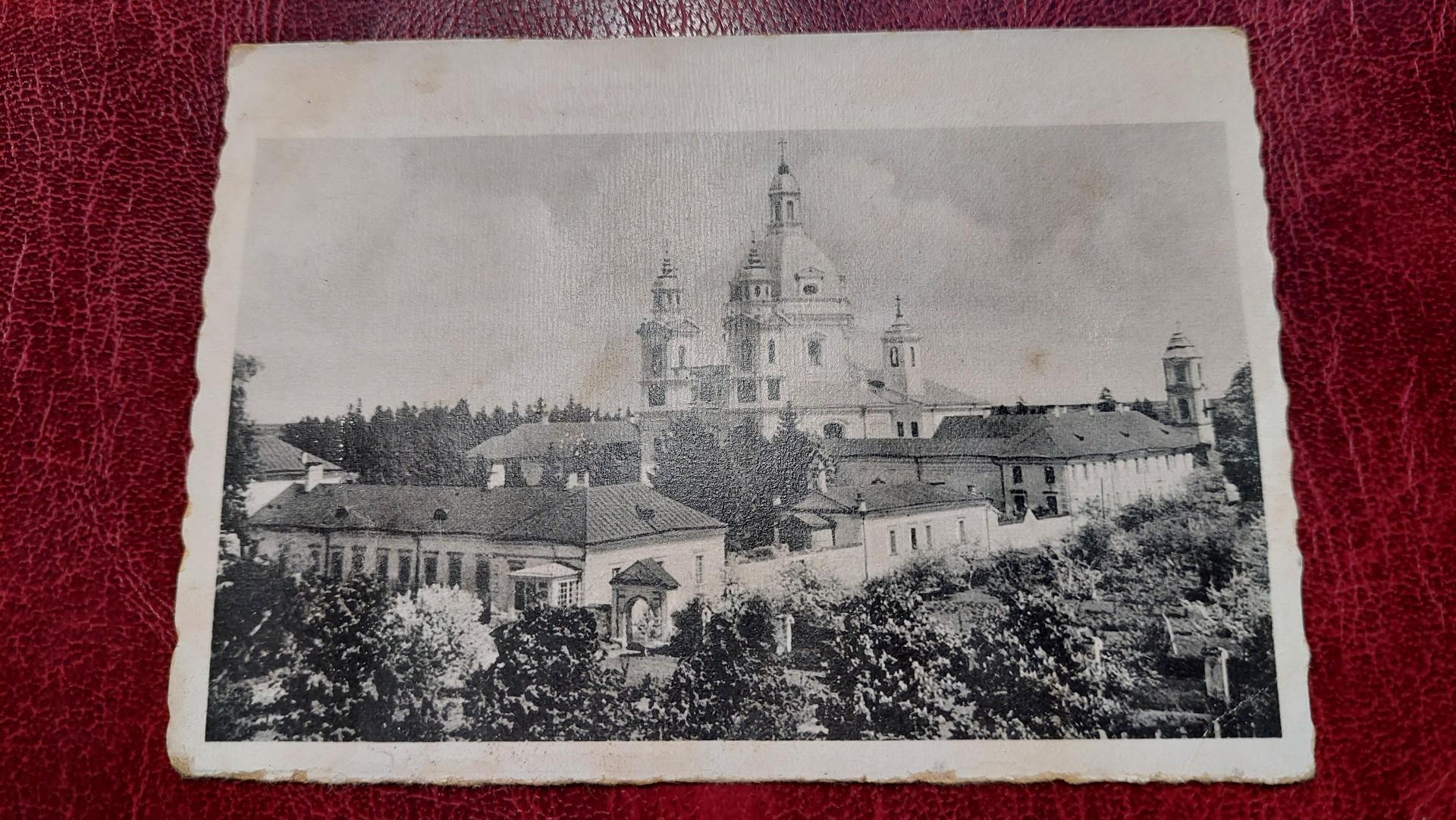 Sena foto-atvirlaiškis Pažaislio vienuolynas