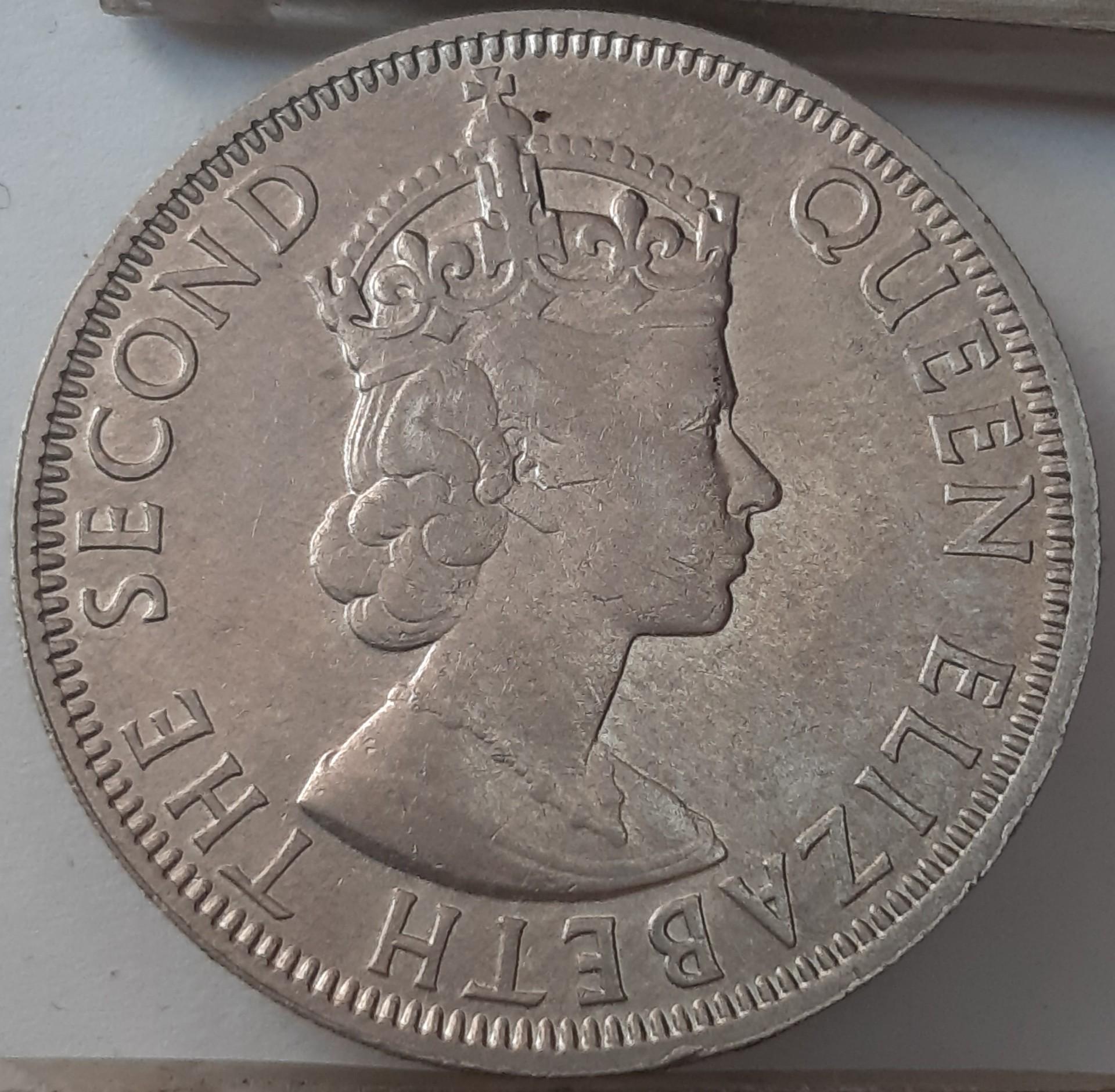 Malaja ir Britų Borneo 50 Centų 1961 (R) (4413)