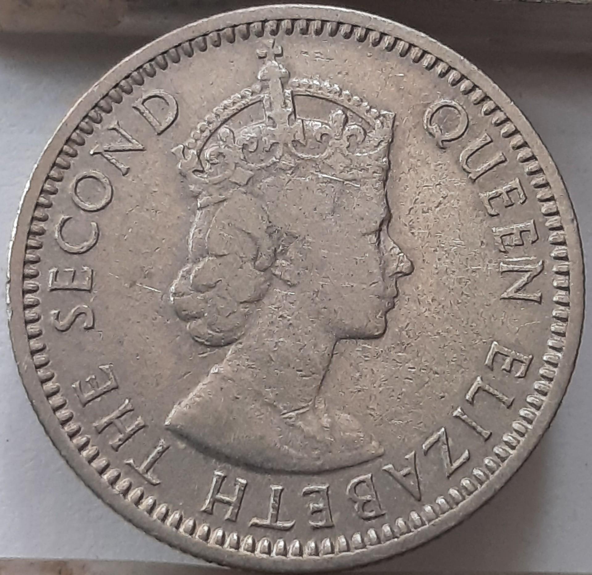 Malaja ir Britų Borneo 10 Centų 1957 KN (4422)