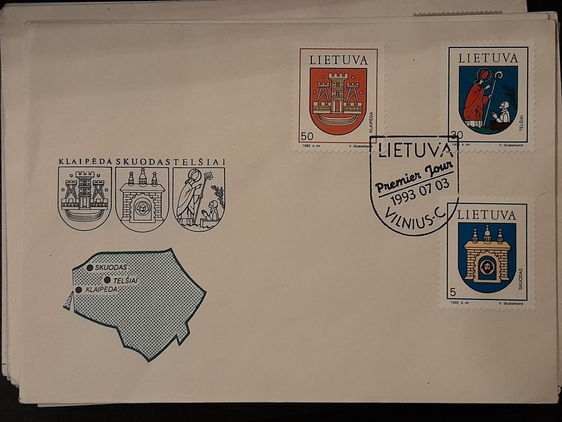 Pirmos Dienos 'premier jour' kolekcija