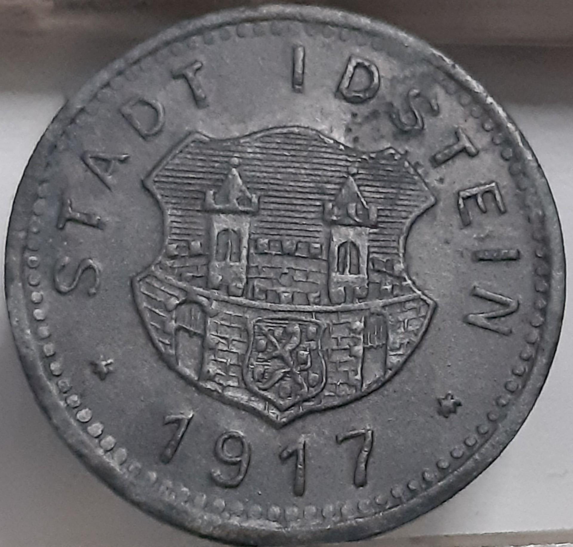 Vokietija 10 Pfenigų 1917 N#81673 (4480)