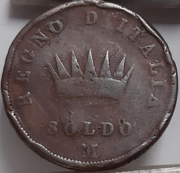 Italija 1 soldas 1811 C#3 (4492)