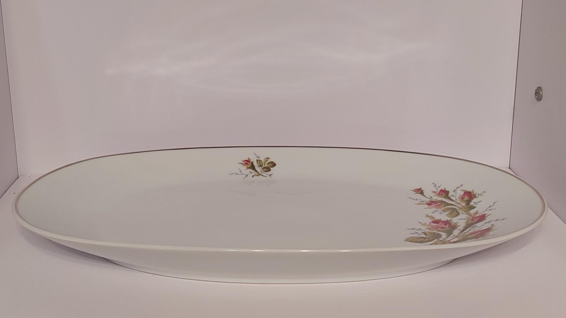 Rosenthal porceliano gėlių motyvų padėklas ~ 38cm