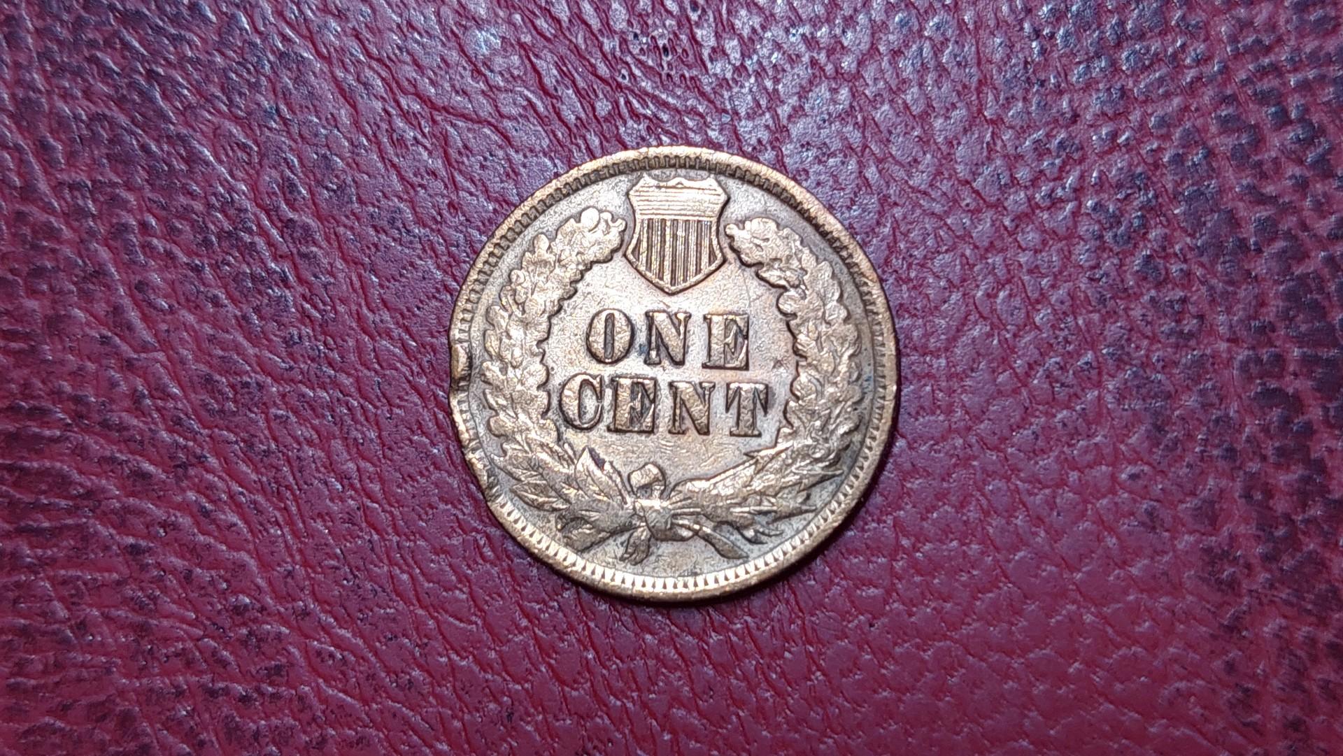 JAV 1 centas, 1902 KM# 90a Indėno galvos centas