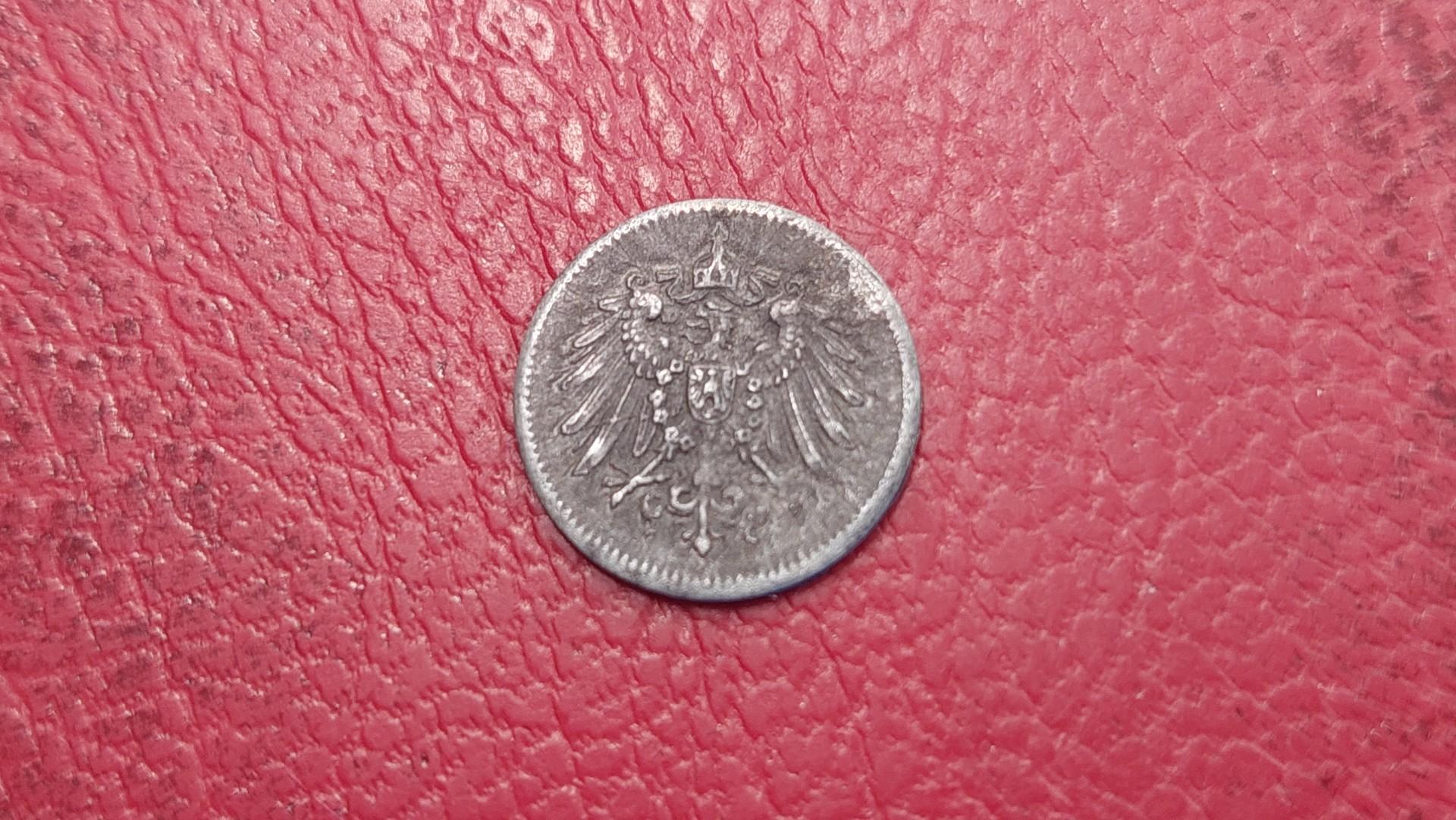 1 Pfennig C Balmerger NBG Vokietija Cinkas