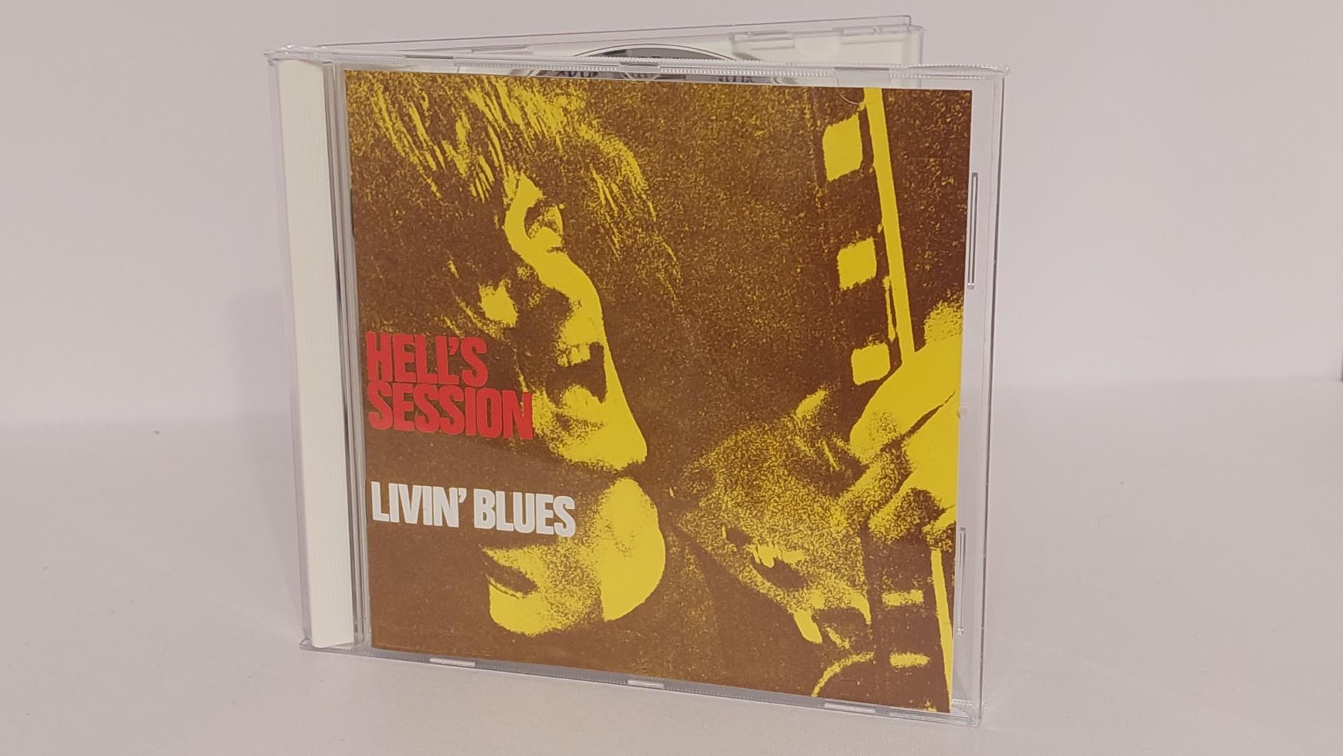 retesnis CD Livin' Blues - Hell's Session albumas