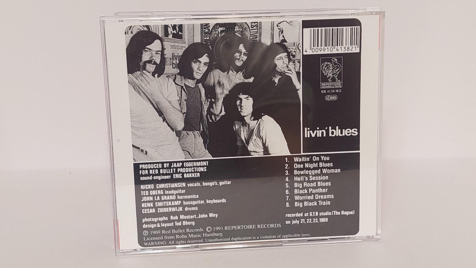 retesnis CD Livin' Blues - Hell's Session albumas