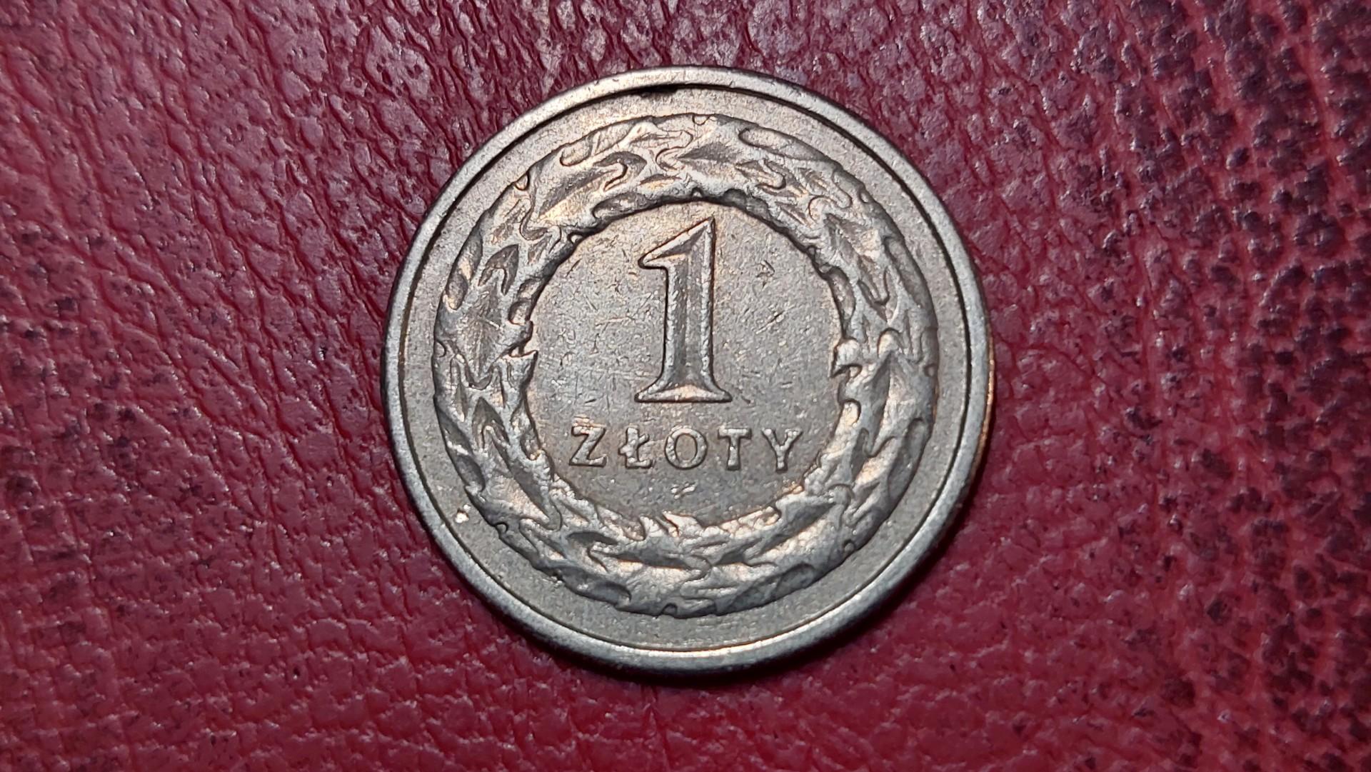 Lenkija 1 zlotas, 1995 Y# 282