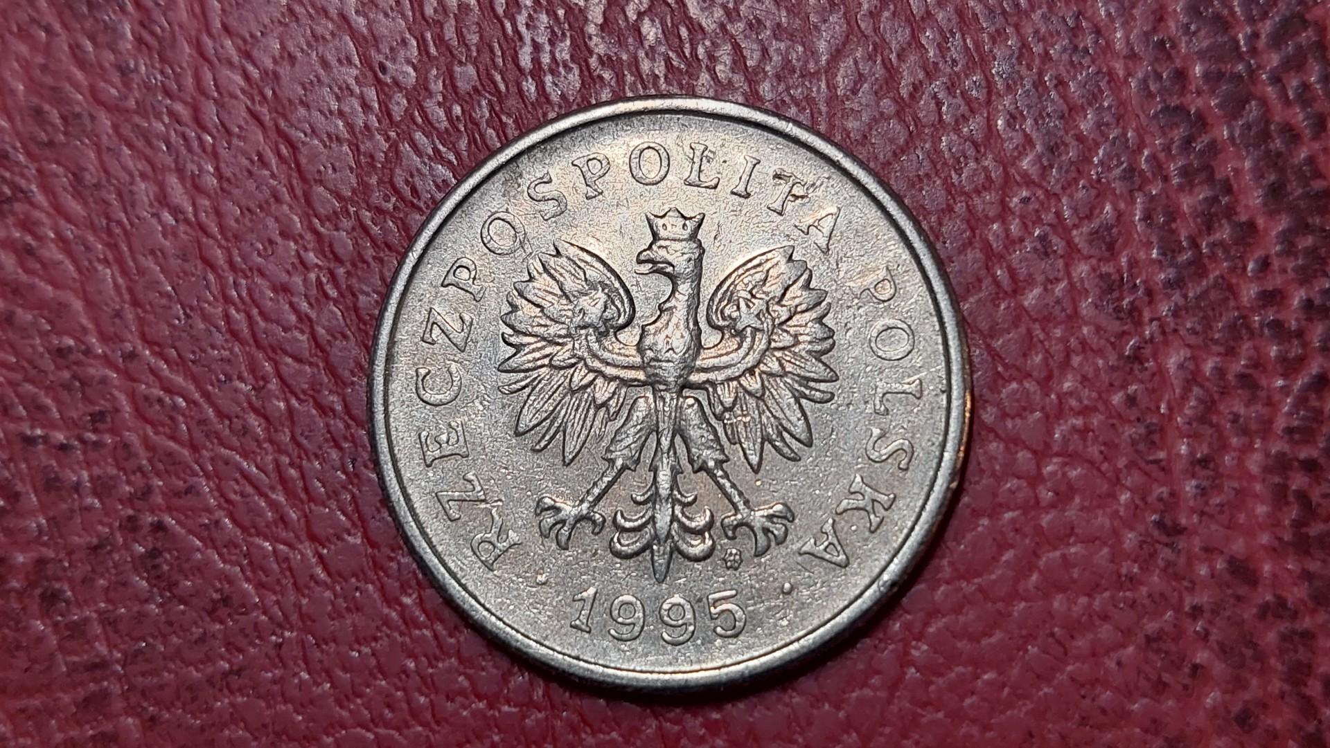 Lenkija 1 zlotas, 1995 Y# 282